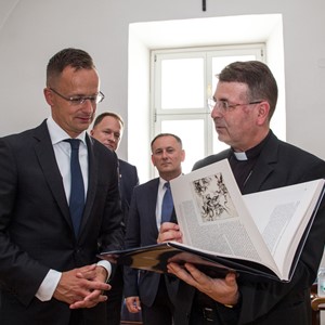 Biskup Šaško primio ministra vanjske trgovine i vanjskih poslova Mađarske